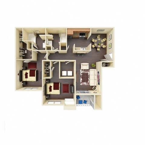 The William Classic Floor Plan The William Classic Floor Plan at River Stone Ranch, Austin